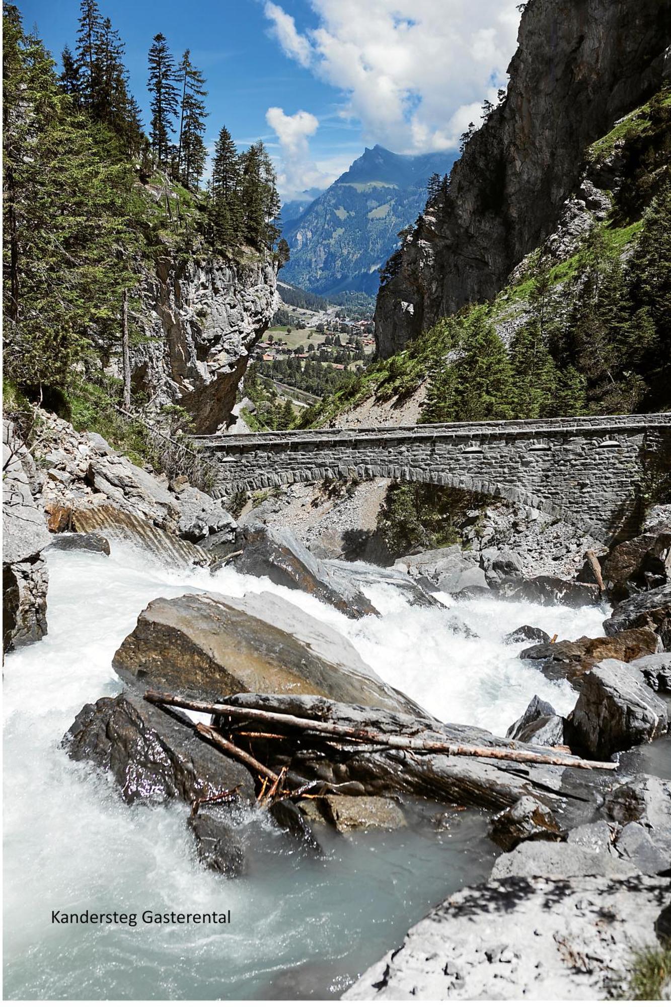 Energy Lodge Kandersteg Bagian luar foto